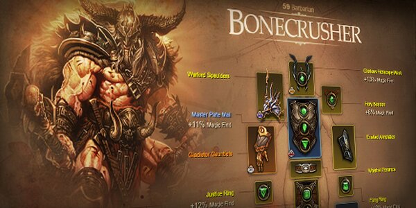 Character profiles available for Diablo III site