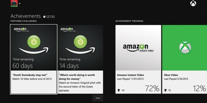 Xbox One media achievements introduced